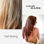 Beautimeter Hair Dryer Brush 3-in-1 Hair Styler, Rotating Blow Dryer Brush with 2-Inch and 1.5-Inch Brushes