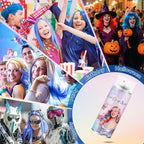 Purple Temporary Hair Color Spray - Washable & Non-Sticky Hair Dye for Halloween, Cosplay, Parties-Safe for Kids, Women & Men - Quick-Drying & Easy to Wash Out(120ml)