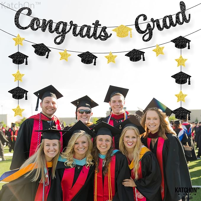 KatchOn Graduation Decorations 2026, 2026 Grad Party Decorations | Glitter - Image 3
