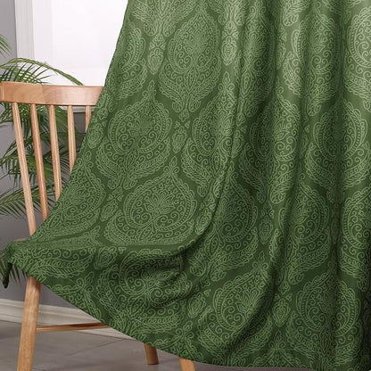 DWCN Ombre Room Darkening Blackout Curtains - Image 6