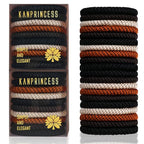 20Pcs Hair Ties For Thick Hair, Strong Stretchy Hair Bands For Women Girls, No Slip Braided Hair Ties No Damage, Ponytail Holders-Exceptionally Secure with Gentle Hold (Set 1)