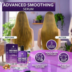 BELLISSO Anti Frizz Hair Serum for Frizzy and Damaged Hair - Humidity Treatment Control - Styling and Smoothing Products for Women and Men - 8.45 Fl Oz