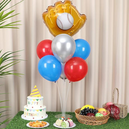 Baseball party Balloons Stand Kit 2 Sets - Image 4