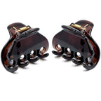 Camila Paris CP1785 French Hair Clip for Women, Small 1 inch Set of 2 Girls Hair Claw Clips Jaw Fashion Durable and Styling Hair Accessories for Women, Strong Hold No Slip Grip, Made in France