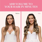 GOO GOO Clip in Hair Extensions Real Human Hair, Remy Human Hair Extensions Clip ins for Women, Natural Human Hair, 24inch 240g 9Pcs, #4/27/4 Balayage Chocolate Brown to Caramel Blonde