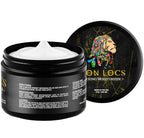 Lion Locs Hair Locking Dreads Moisturizer for Dreadlocks, Locks, Microlocs, Interlocks, Braids, Fauxlocs, Sisterlocks | - Large Container Residue and Build-Up Free (8oz) (Regular)