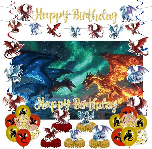 Dragon Birthday Party Decoration by Unknown