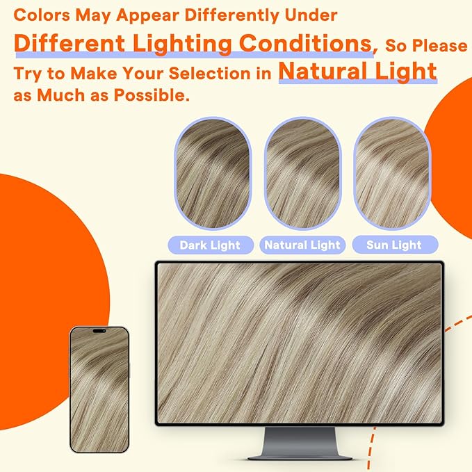 Full Shine Tape Ins Human Hair Extensions 20 Inch Color 16 Light Golden Blonde Highlighted 22 Blonde Tape in Hair Extensions Human Hair Natural Invisible 40PCS Seamless Skin Weft 100 Grams for Party