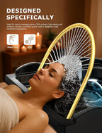 Japanese Head spa Equipment, Dual-Control Water Circulation & Heating & Heating, Japanese Scalp Therapy, 60L Tank & Phototherapy for Comprehensive Care.