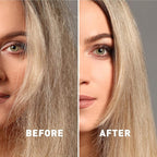 Just Nutritive Shampoo For Blonde Natural & Color-Treated Hair, Neutralize Brassy Tones, No Purple or Blue Shampoo, Paraben Free, Phthalate Free, Silicone Free, 8 oz. Bottle