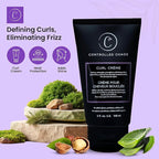 Controlled Chaos Curl Cream for Curly Hair Defining Cream with Shea Butter for Long Lasting Frizz Free Curls – Sulfate & Paraben Free Aloe Vera Curling Cream for Wavy Hair, Made in USA(5Oz)