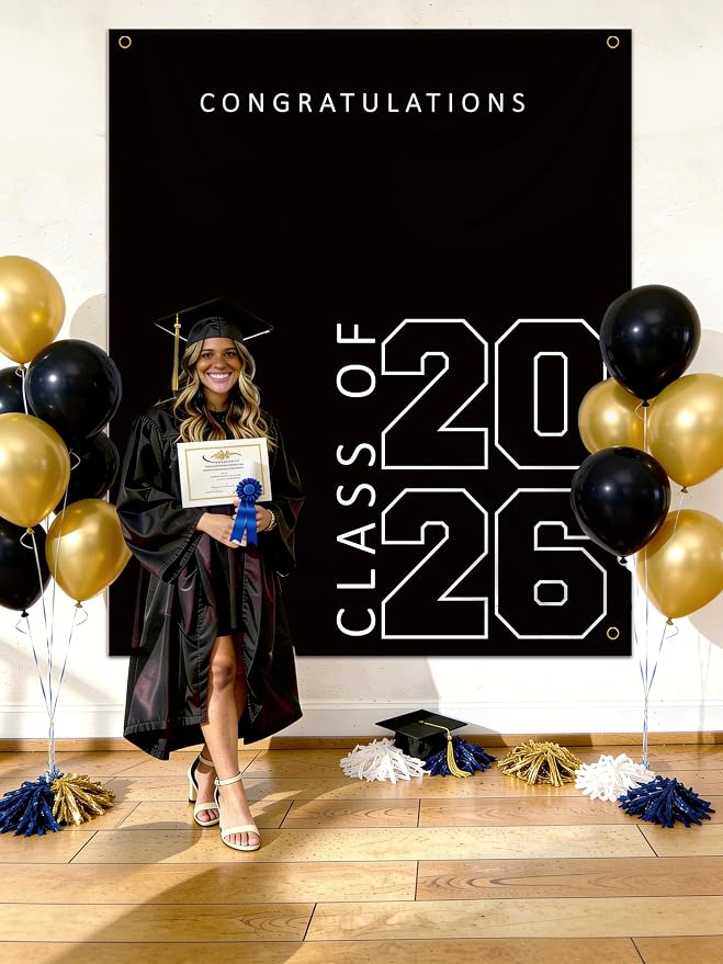 Class of 2026 Graduation Banner 5X6feet - Image 5