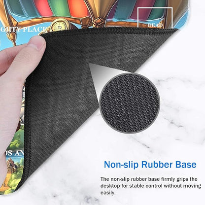 for TCG Playmat with Zones, Non-Slip Rubber Bottom Trading Card Game Mat with - Image 4