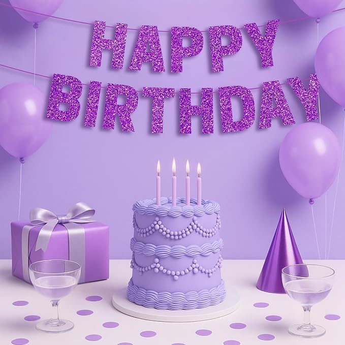 Pre-Strung Happy Birthday Banner - Image 2