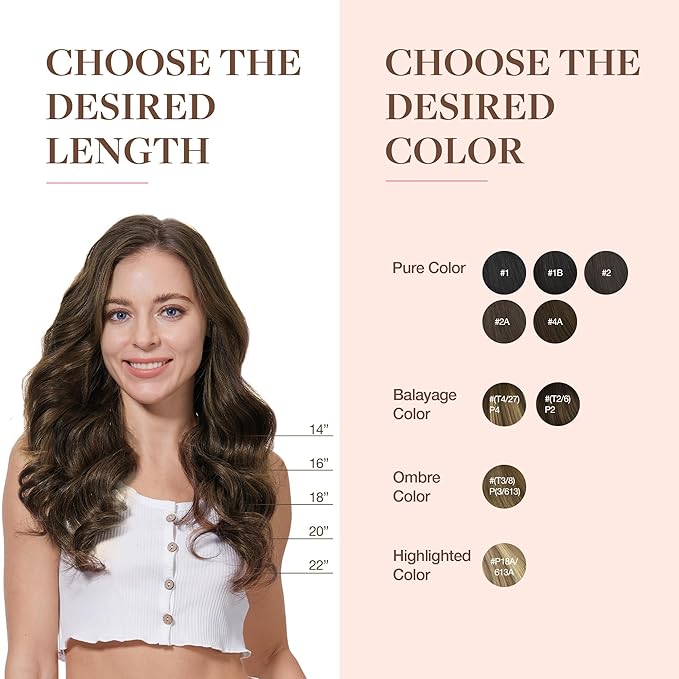 GOO GOO Clip in Hair Extensions Real Human Hair, Remy Human Hair Extensions Clip ins for Women, Natural Human Hair, 22 Inch 140g 7Pcs, 4A Chocolate Brown