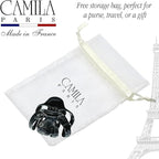 Camila Paris CP3870 French Octopus Hair Clip for Women Thick Hair and Long Curly Wavy Hair, Girls Hair Claw Clips, Styling Claw Clip for Thick Hair, Strong Hold No Slip Grip, Made in France