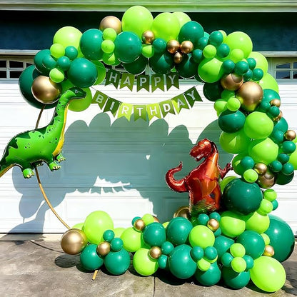 Green Balloons Balloons Arch Kit, 18 12 10 5 inch, Baby Shower, Jungle Birthday - Image 5