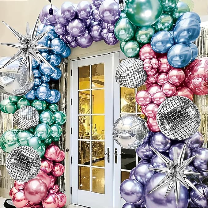 Metallic Balloon Garland Arch Kit, by Iyovgoo