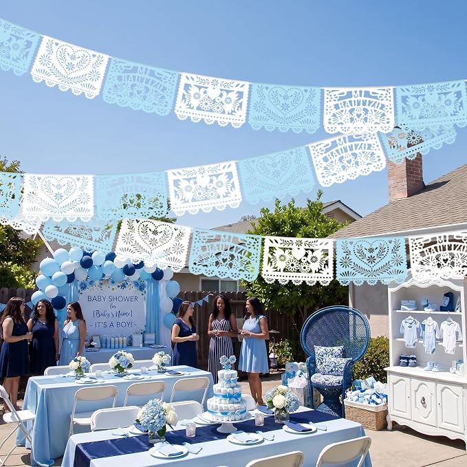 TaoBary 6 Pcs Papel Picado Mexican Wedding Cielito Lindo Party Decor 118 Feet - Image 5