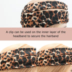 DRESHOW 8 Pack Headbands for Women Yoga Knotted Headbands Elastic Criss Cross Hair Accessories Sports Head Wrap Non Slip