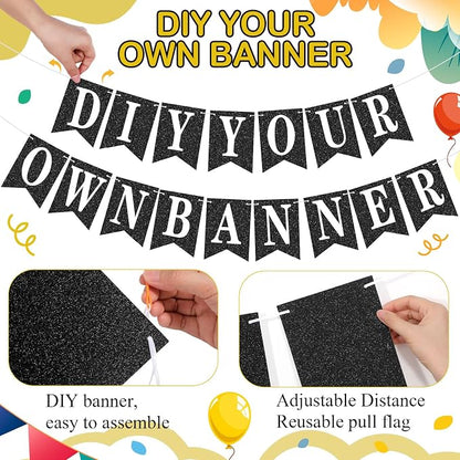 Mooliwe 171 Pcs DIY Custom Banner Kit Make Your Own Customizable Sign - Image 3