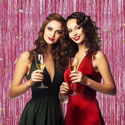 DECOCKRAT 3 Pack Foil Fringe Backdrop - Image 4