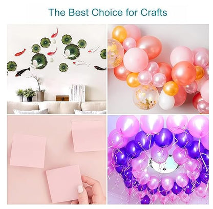 1000 Sticky dots, Transparent Balloon Glue, Removable Sticky dots, Double-Sided - Image 5