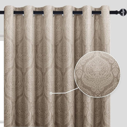 DWCN Ombre Blackout Curtains for Living Room - Image 2