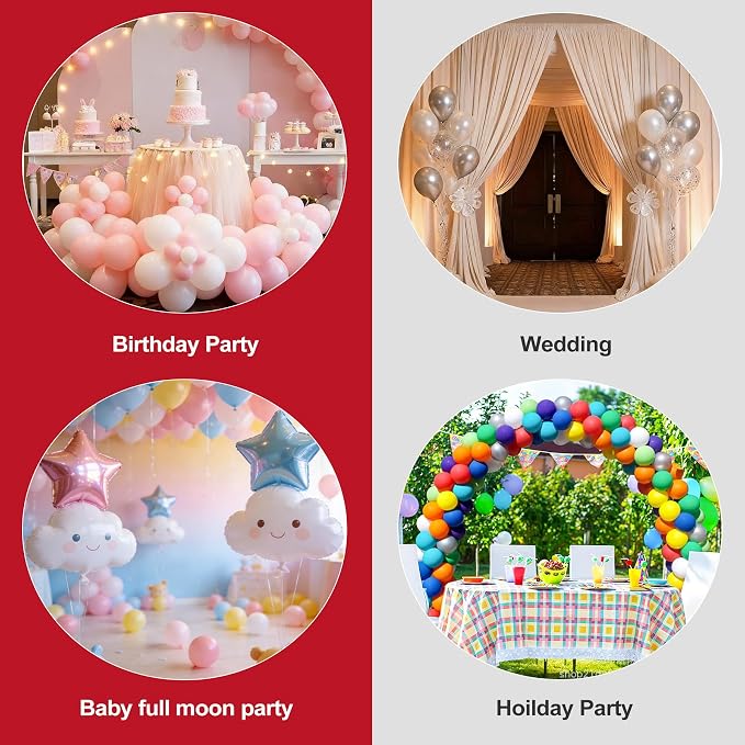 80 Pack Easy Balloon Knotter Tying Tool Device - Image 6