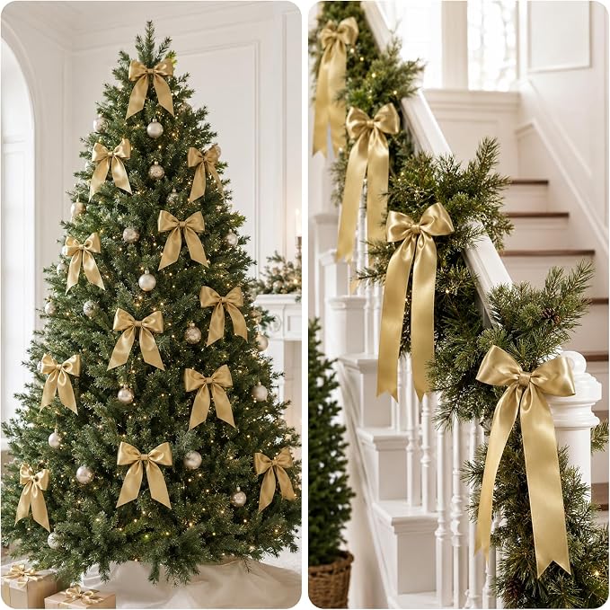 KINGLAKE Gold Satin Ribbon - Image 7