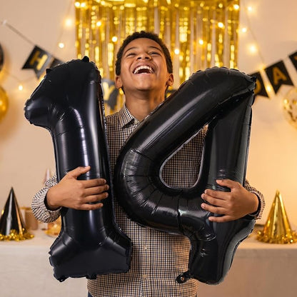YPSelected 32 Inch Large Foil Helium Number Balloon Birthday Wedding Party 0-9 - Image 2