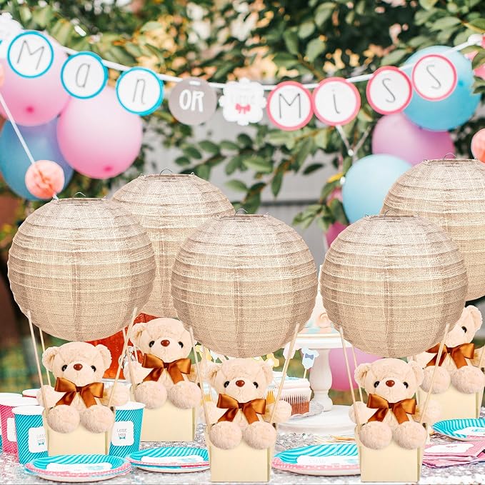 12 Sets Bear Hot Air Balloon Table Centerpieces - Image 5