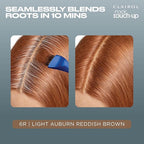 Clairol Root Touch-Up by Nice'n Easy Permanent Hair Dye, 6R Light Auburn/Reddish Brown Hair Color, Pack of 2
