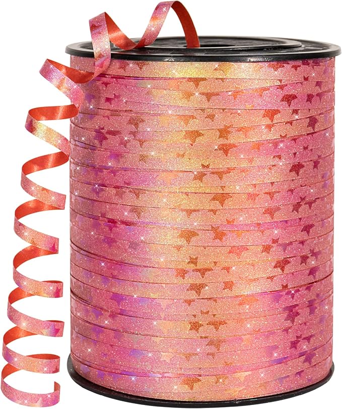500 Yards Curling Ribbon for Gift Wrapping, 3/16" Balloon String for Christmas by HimBen