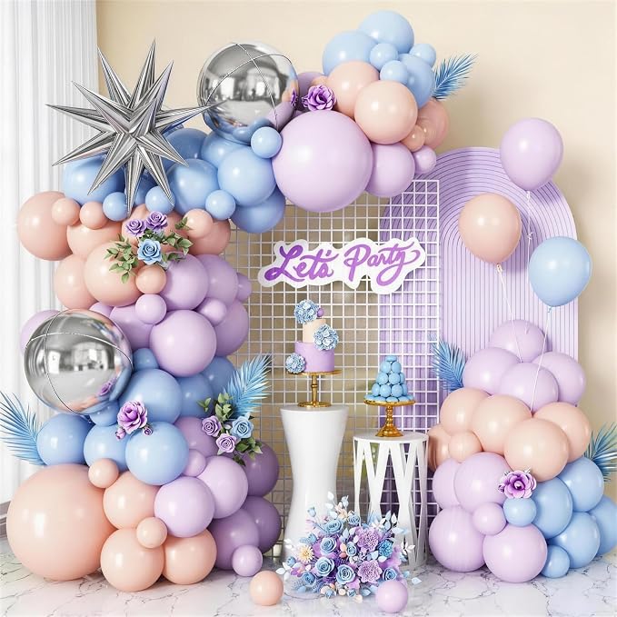 Pastel Balloon Arch Garland Kit by Cledeco