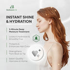 Bio Botanic Oil Range – Magic Conditioner for Colored, Dry & Damaged Hair with Organic Coconut Oil & Shea Butter, SLS-Free Deep Moisture & Repair in Just 3 Minutes, Nourishes & Protects Color