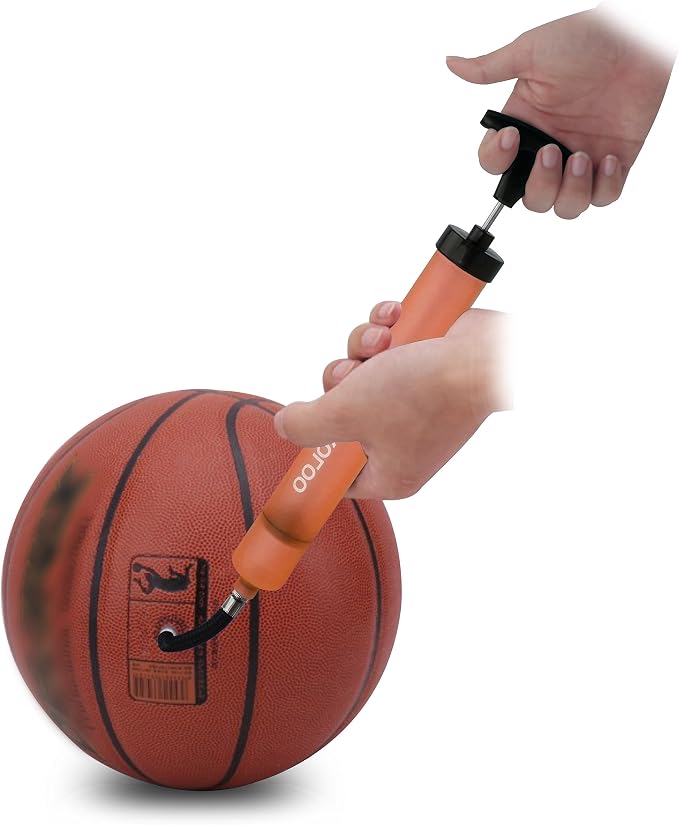 SKOLOO 10" Portable Hand Air Ball Pump Inflator Kit - Image 6