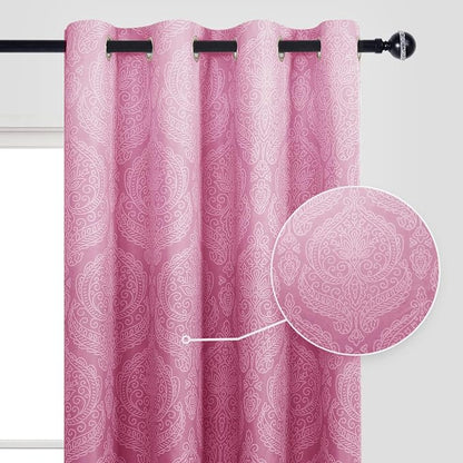DWCN Ombre Blackout Curtains for Bedroom - Image 2
