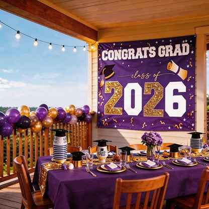 Class of 2026 Graduation Banner 47x67" - Image 7