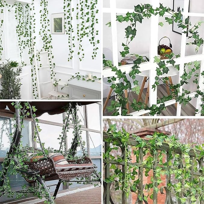 RECUTMS Artificial Fake Ivy Vines Garlands - Image 6
