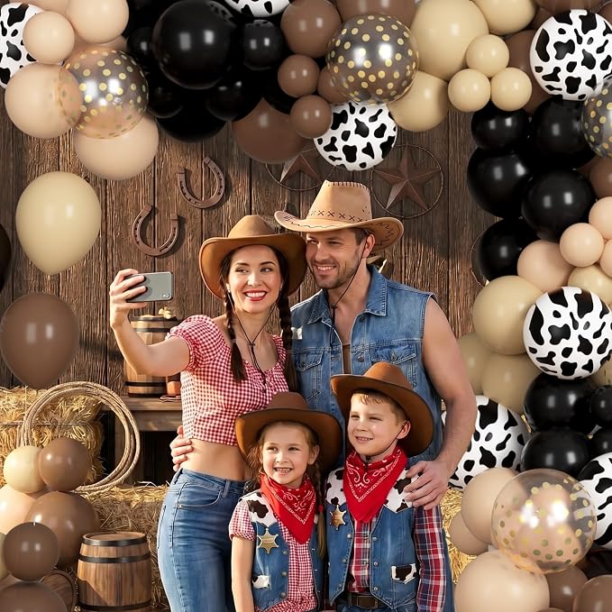 170Pcs Western Cowboy Balloon Garland Arch Kit - Image 5