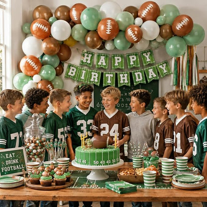 Football Balloons, Football Party Decorations - Image 5