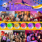 Temporary Hair Color Chalk, Hair Wax Color For Gifts, Birthday,Party, Cosplay DIY, Halloween, Christmas (6, Red Pink Gold Blue Green Purple)