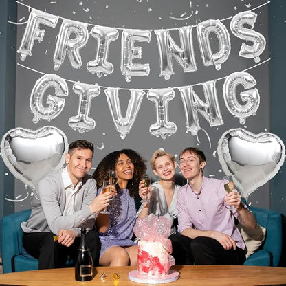 Jobkoo Friendsgiving Balloons Friends Giving Party Decorations 16 Inches Tall - Image 4