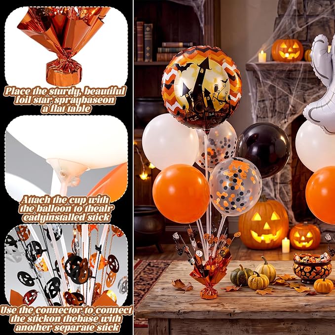 Civaner Spider Party Balloons Stand Kit 6 Sets - Image 4