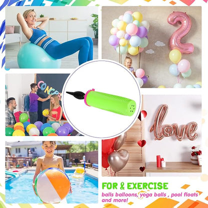 16 Pcs Handheld Balloon Air Pump Inflator Air Pump - Image 7