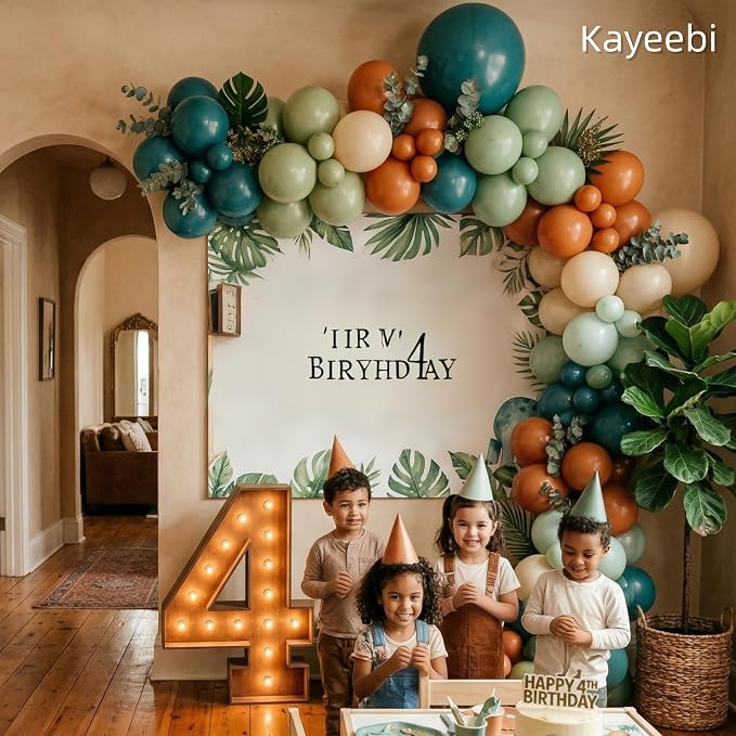Sage Green Brown Balloons 12inch Light Olive Green Tan Brown Beige White Sand - Image 3