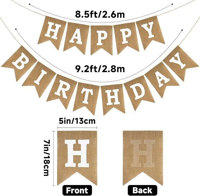 Anwyll Happy Birthday Banner - Image 2
