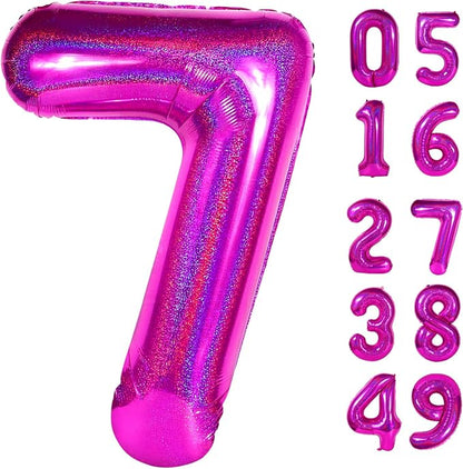 Laser Hot Pink 7 Balloon by IWERP