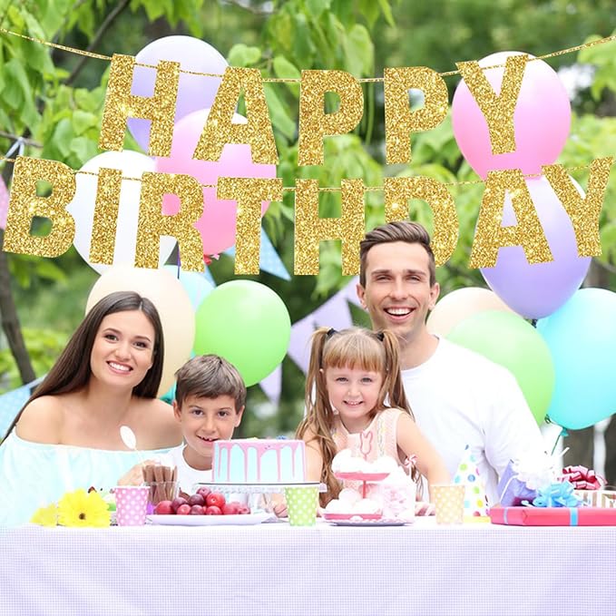 116 Pcs DIY Glitter Customizable Banner Kit Custom Banner Including 111 Letters - Image 6